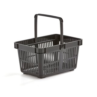 Shopping basket, 480x330x250 mm, 27 L, black