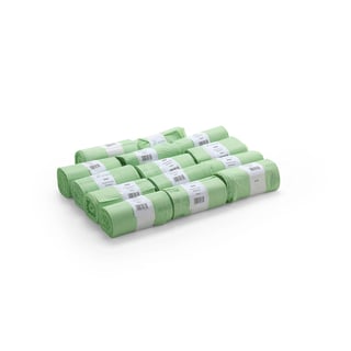 Compostable sacks, 14 rolls (32pcs/roll), 50 L
