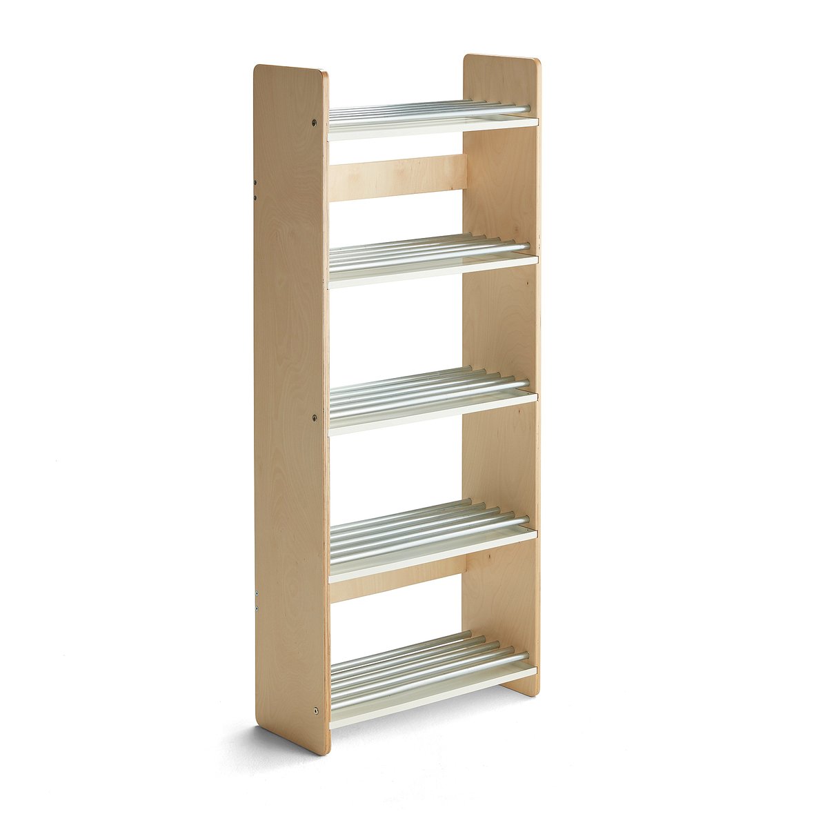Shoe rack ISA, 600x250x1400 mm, birch AJ Products