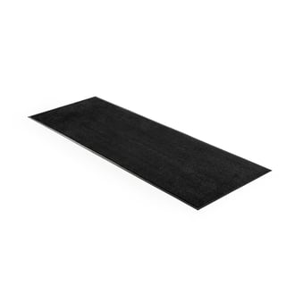 Absorbent entrance mat PURE, 900x2500 mm, black