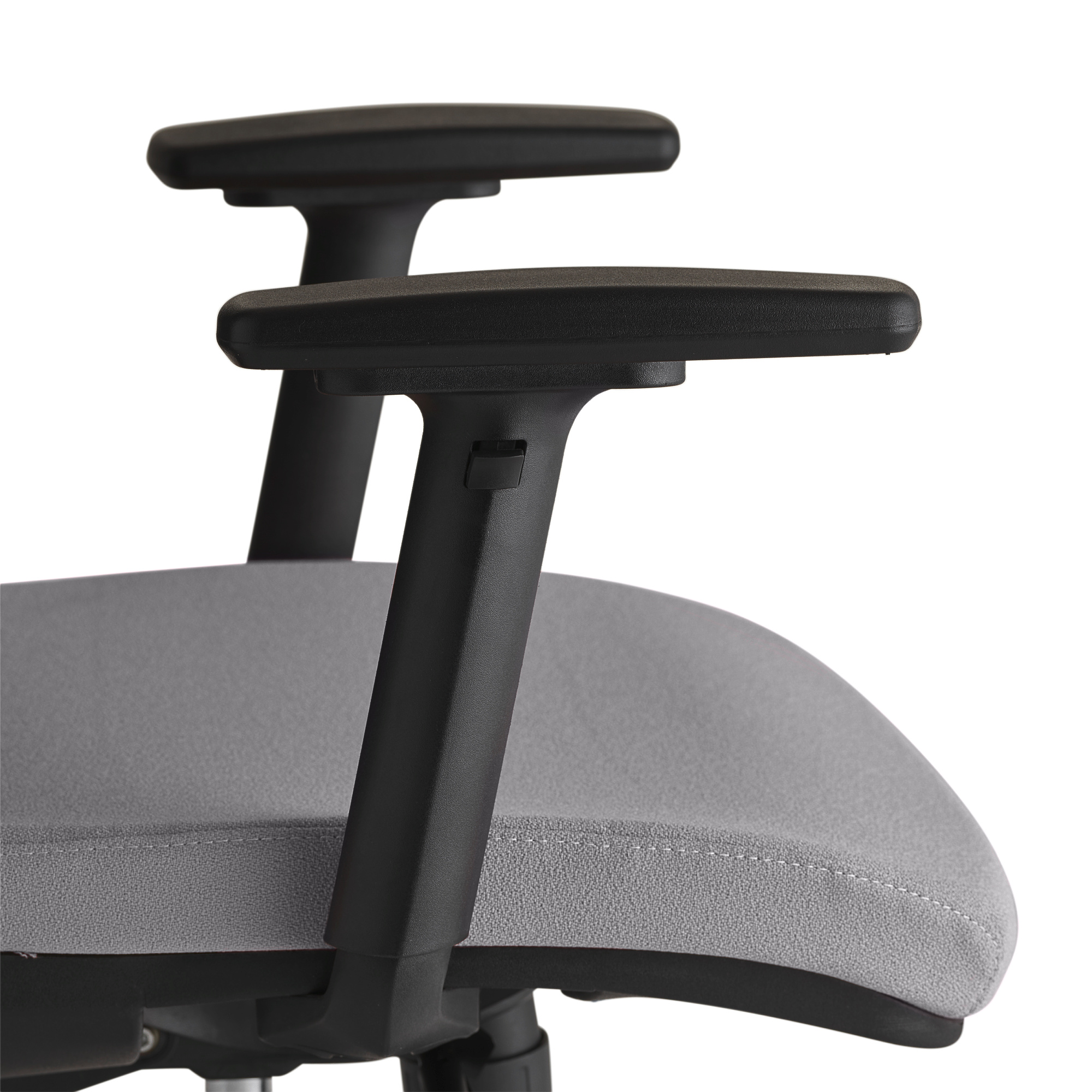 Office chair width on sale adjustable arms