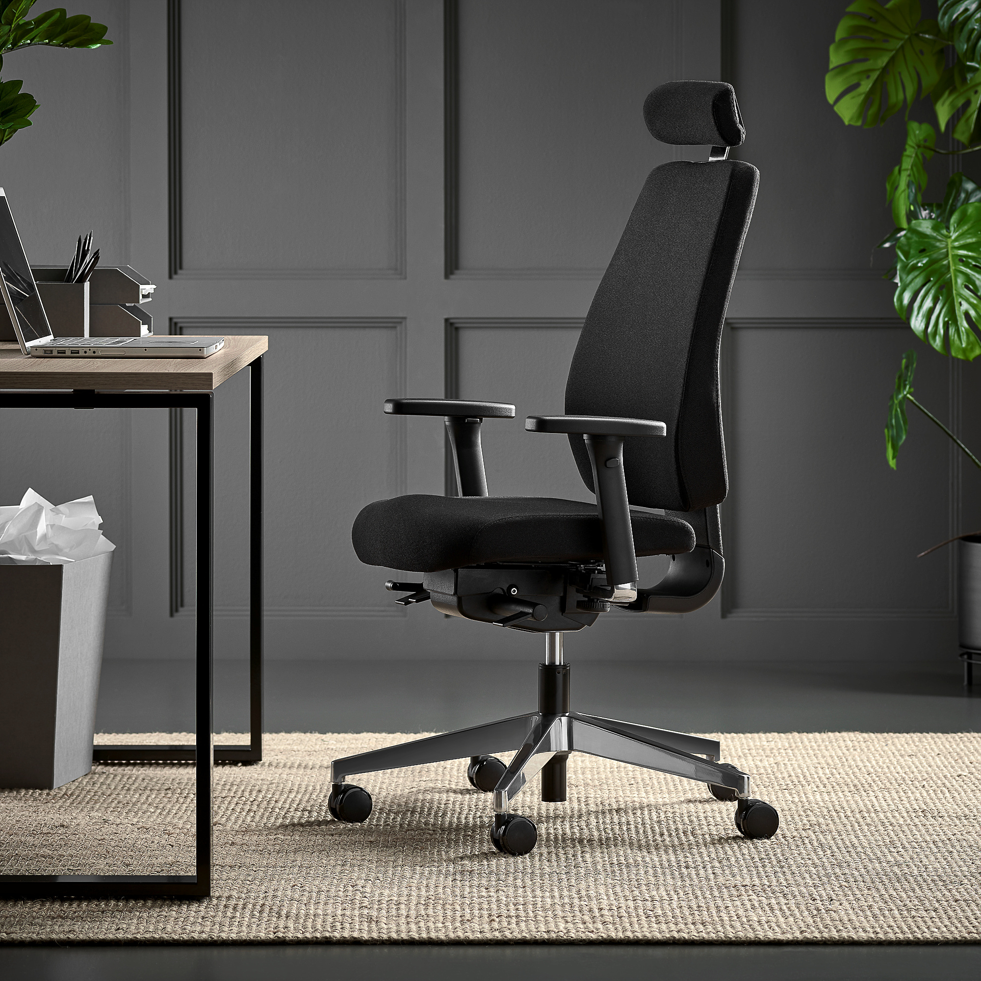 Slimline cheap desk chair