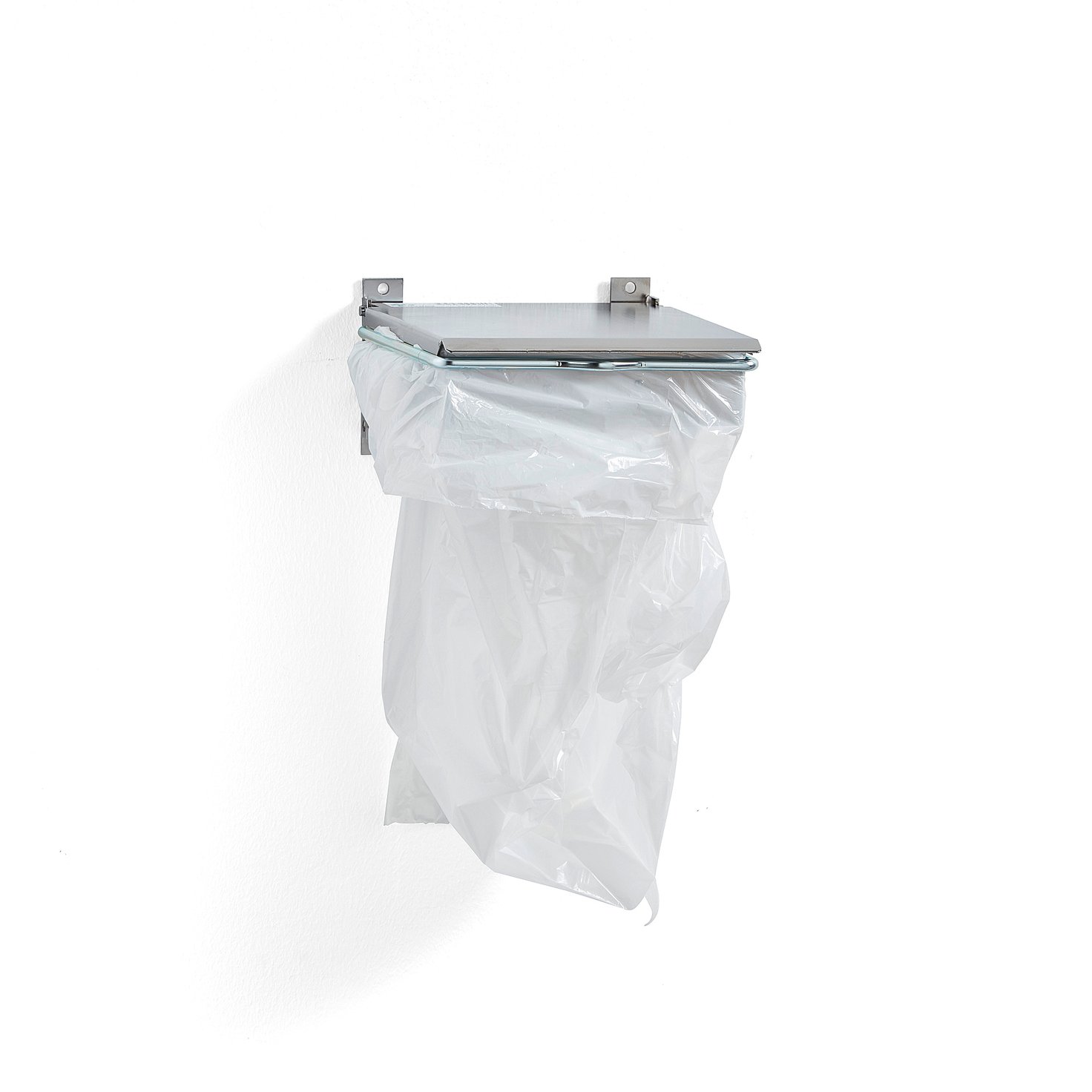 Wall mounted sanitary bag holder, 160x180 mm AJ Products