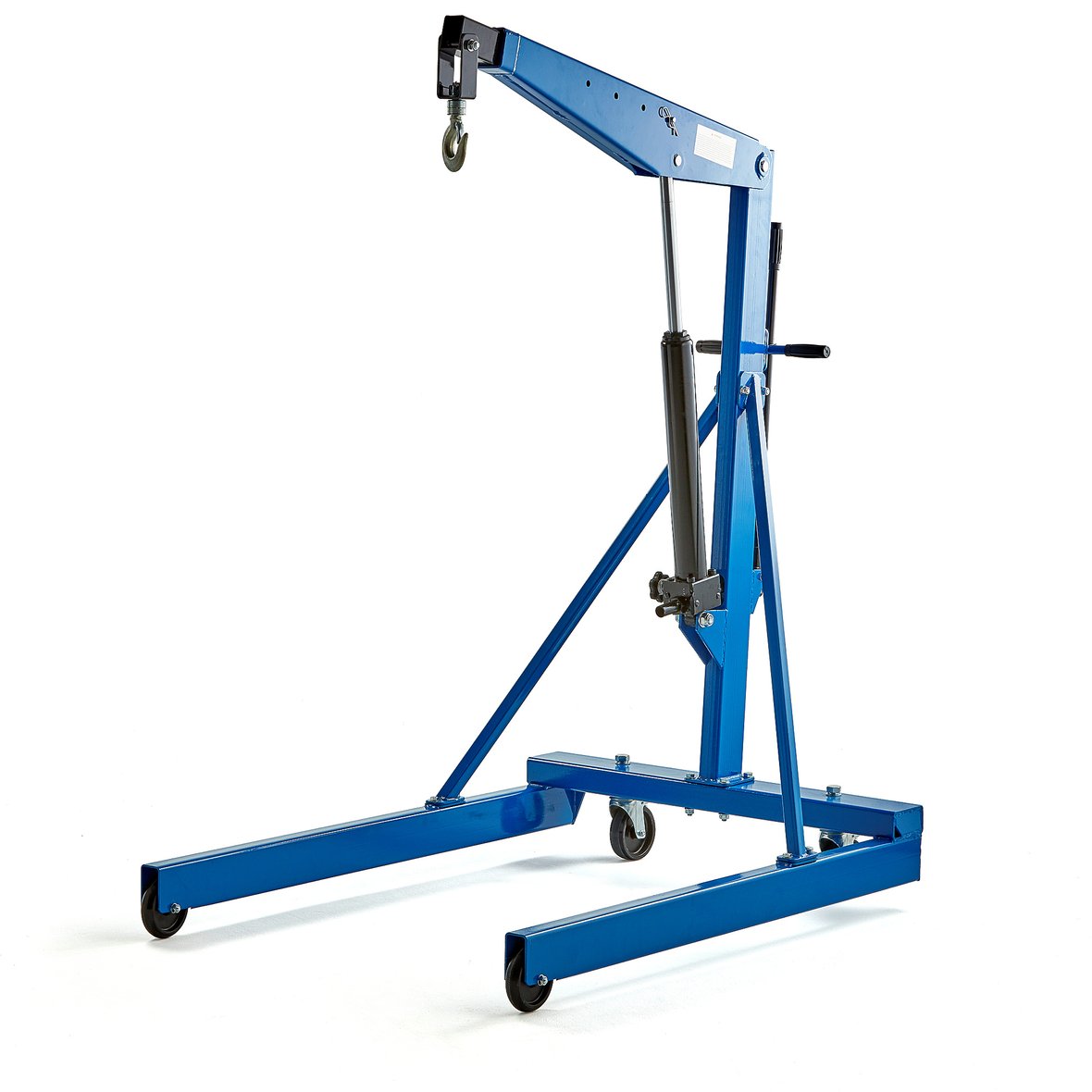 Folding crane, 1000 kg load, blue AJ Products