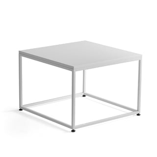 Coffee table MOOD, 700x700 mm, white, white