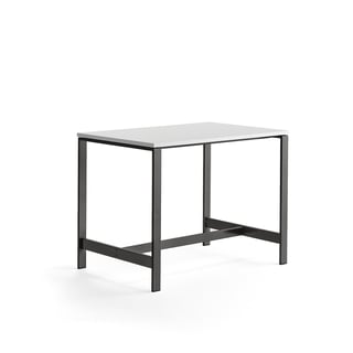 Pöytä VARIOUS, 1200x800x900 mm, musta, valkoinen