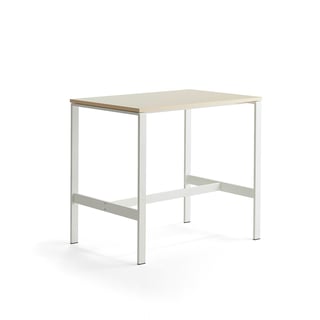 Table VARIOUS, 1200x800x1050 mm, white, birch