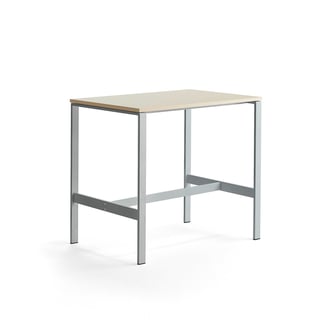 Table VARIOUS, 1200x800x1050 mm, silver, birch