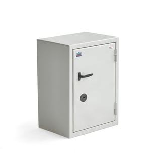 Security cabinet CONTAIN, key lock, 750x550x400 mm, white