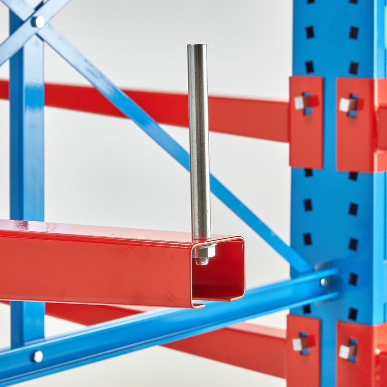 End stop for cantilever racking arm EXPAND | AJ Products