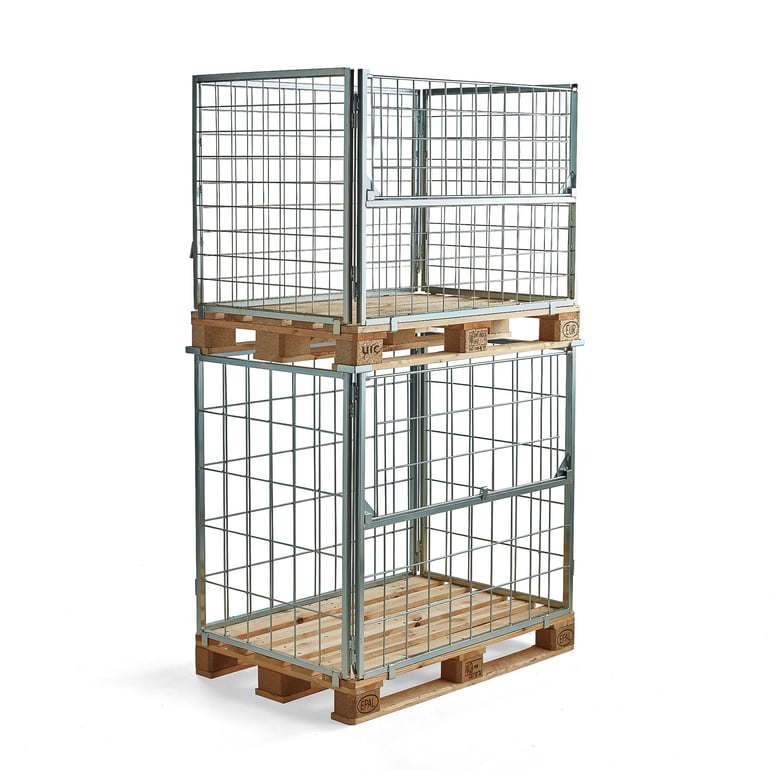 Stacking corners for pallet collar VOLUME, 4-pack | AJ Products