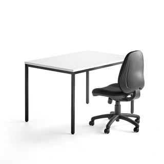 Kancelářská sestava: stůl MODULUS a židle GRIMSBY