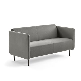 Sofa CLEAR, 2,5-Sitzer, Textilbezug taupe