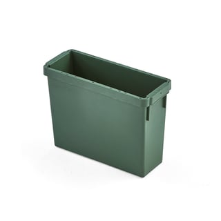 Abfallbehälter, 10 Liter, grün