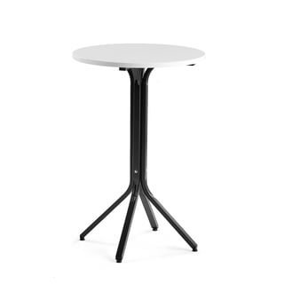 Table VARIOUS, Ø700x1050 mm, black, white