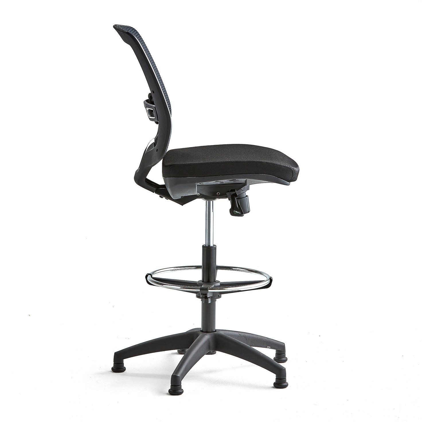 Draughtsman chair STANLEY, black | AJ Products