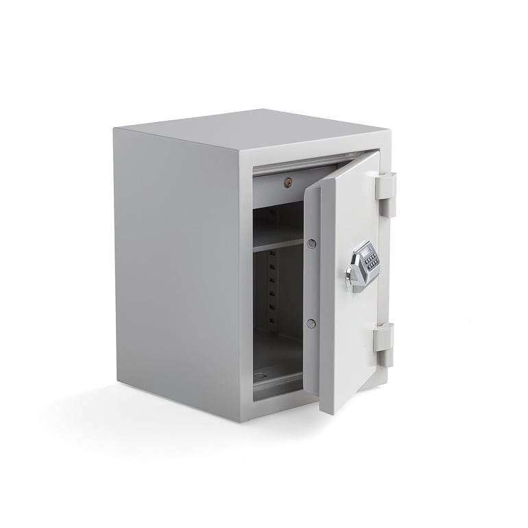 Fireproof document safe SHIELD, electronic lock, 640x490x465 mm, 45 L ...