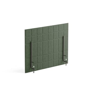 Ścianka biurkowa SPLIT, 800x600 mm, zielony
