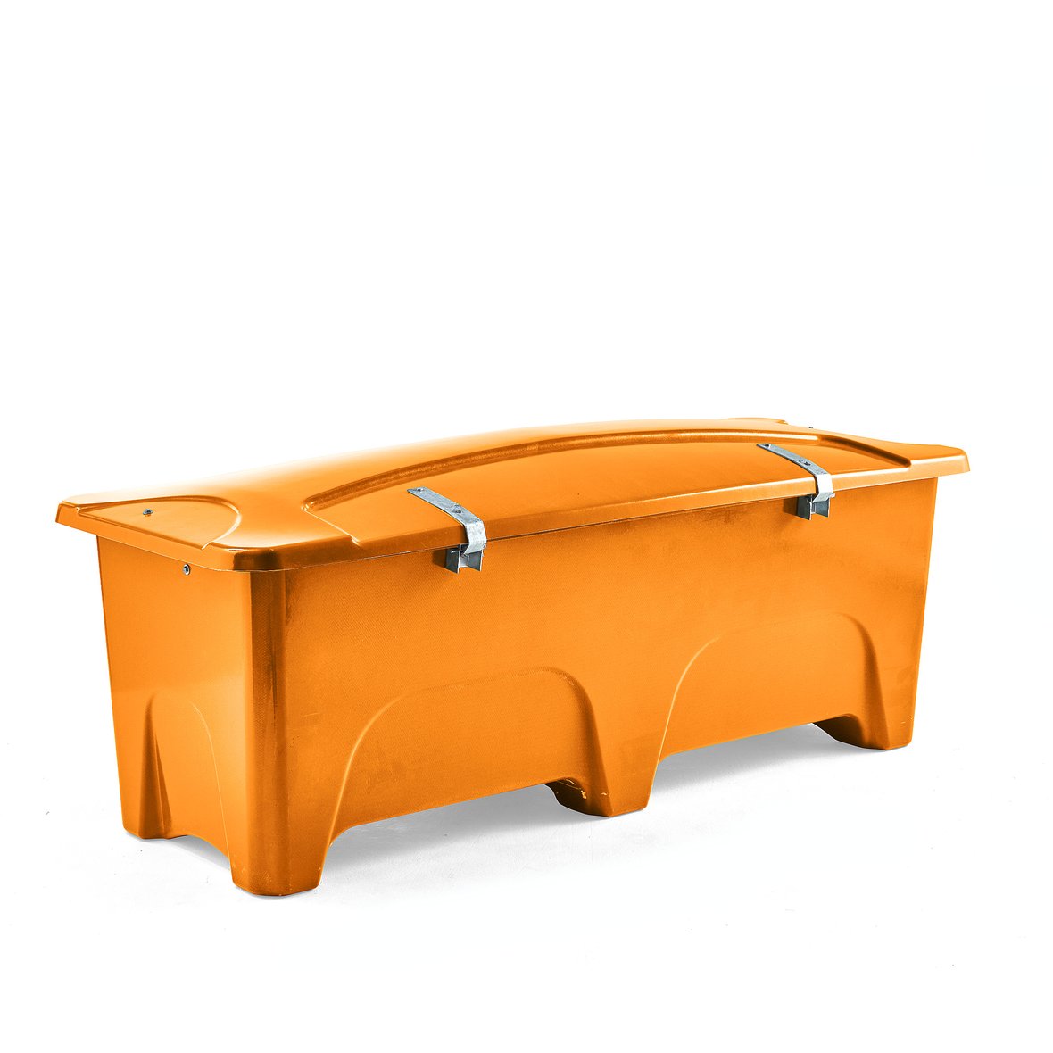 Outdoor storage box, 2400x950x950 mm, 1000 L, yellow AJ Products