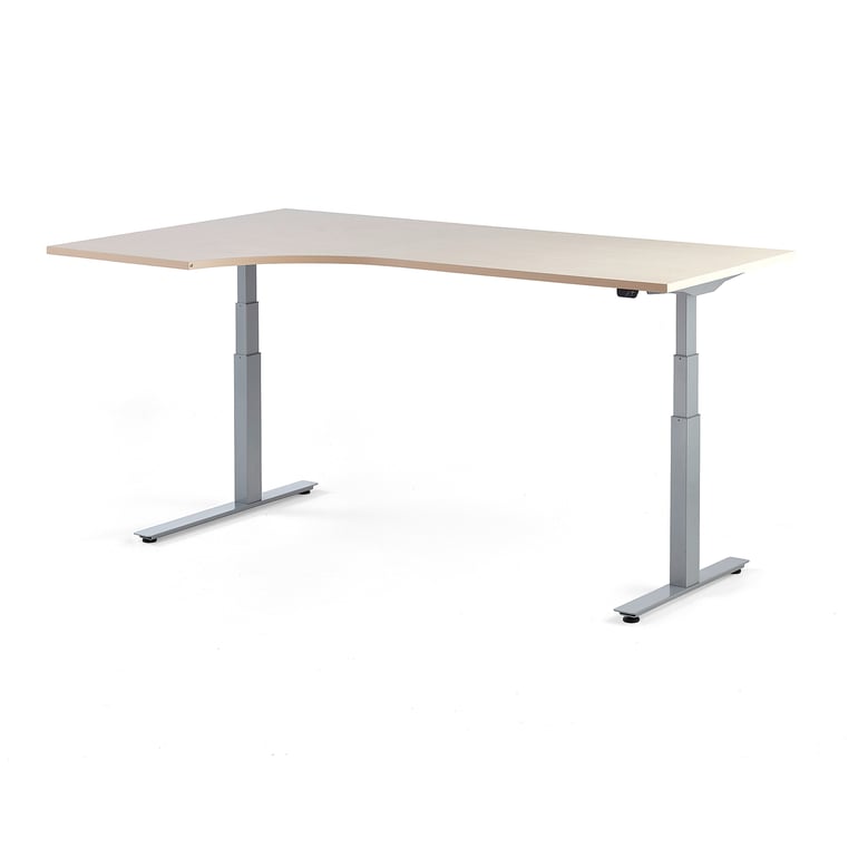 Sit Stand Height Adjustable Desk  Ascend II by Office Star Products