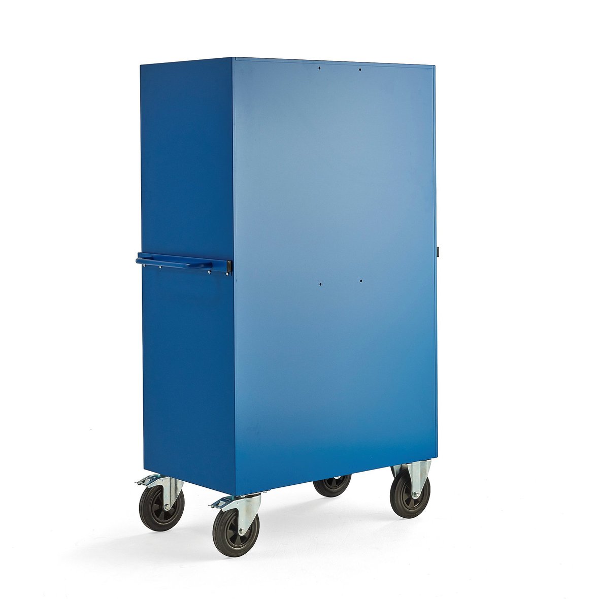 Lockable mobile storage RESTORE, 1800x1000x600 mm, blue AJ