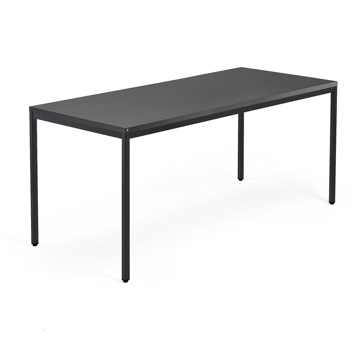Desk QBUS, 1800x800 mm, 4leg frame, black frame, oak AJ Products