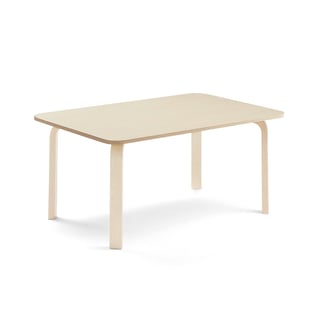 Table ELTON, 1200x600x530 mm, birch laminate, birch