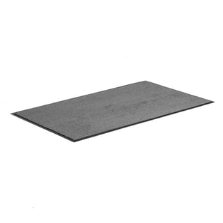 Absorbent entrance mat PURE, 900x1500 mm, grey
