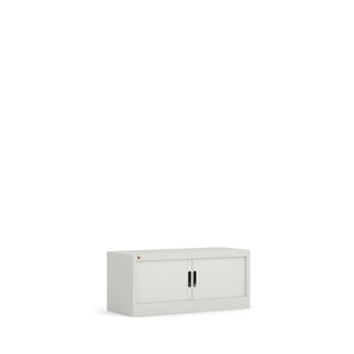 Tambour cabinet STUDIO, 440x1000x420 mm, grey, grey