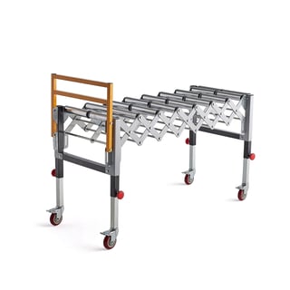 Flexible roller conveyor PATH, steel rollers, L 450-1350 mm
