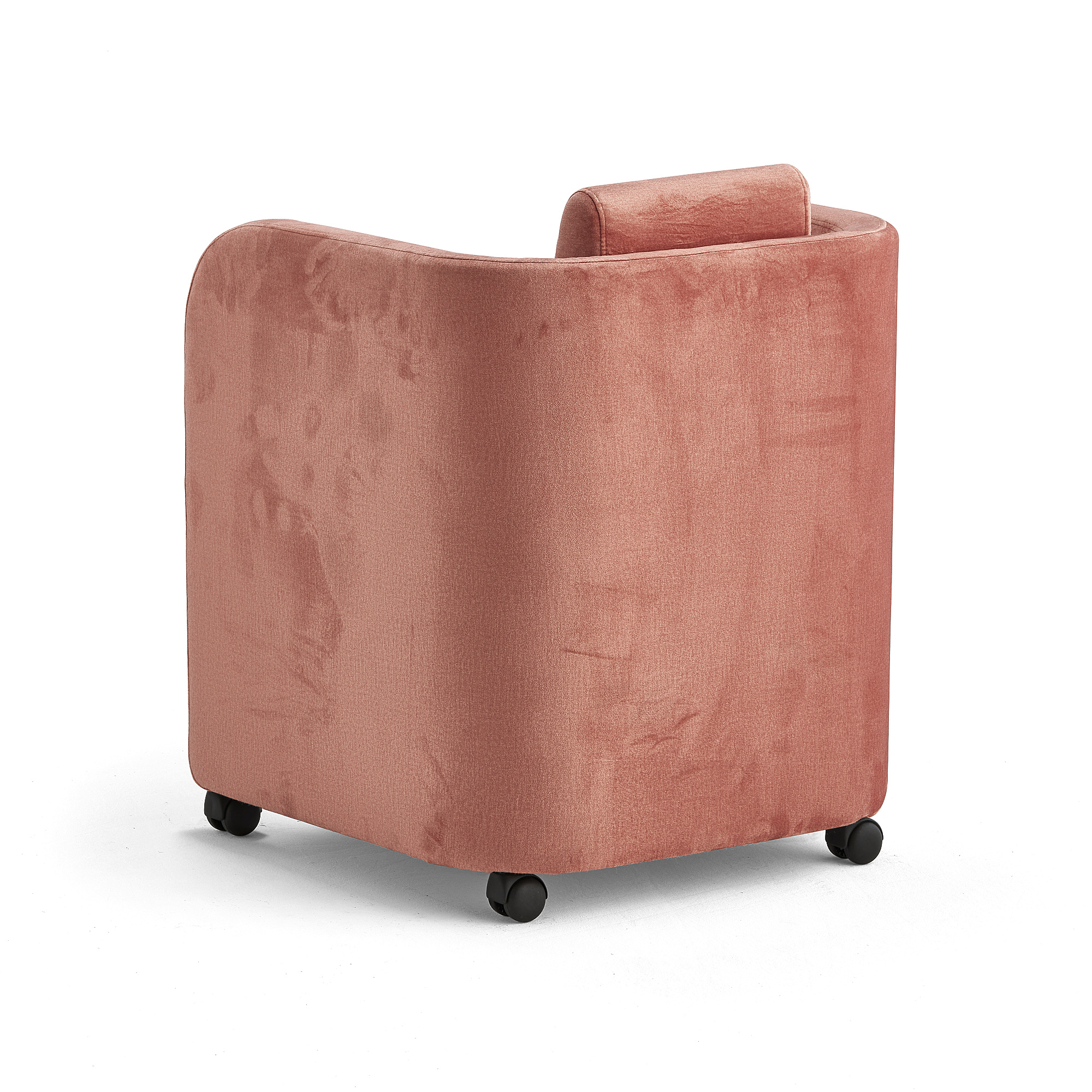 Salmon store accent chair