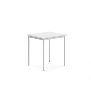 Stół BORÅS, 700x600x720 mm, laminat biały, biały