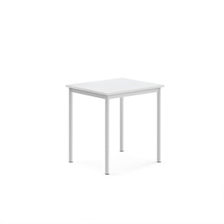 Tisch BORÅS, 700x600x720 mm, Laminat weiß, weiß