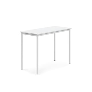 Stół BORÅS, 1200x600x900 mm, laminat biały, biały