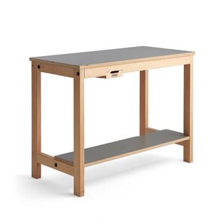 Sewing table, 1200x600x900 mm, dark grey