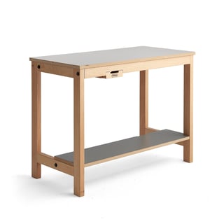 Sewing table, 1200x600x900 mm, light grey