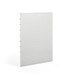 Perforovaný panel na náradie, 938x708 mm, šedý