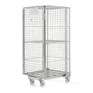 Nesting-Rollcontainer SHANNON, 400 kg Traglast, 825x720x1715 mm