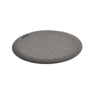 Standing desk mat SPOT, Ø 600 mm, grey