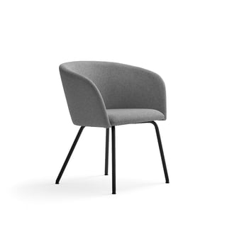 Chair JOY, black, light grey