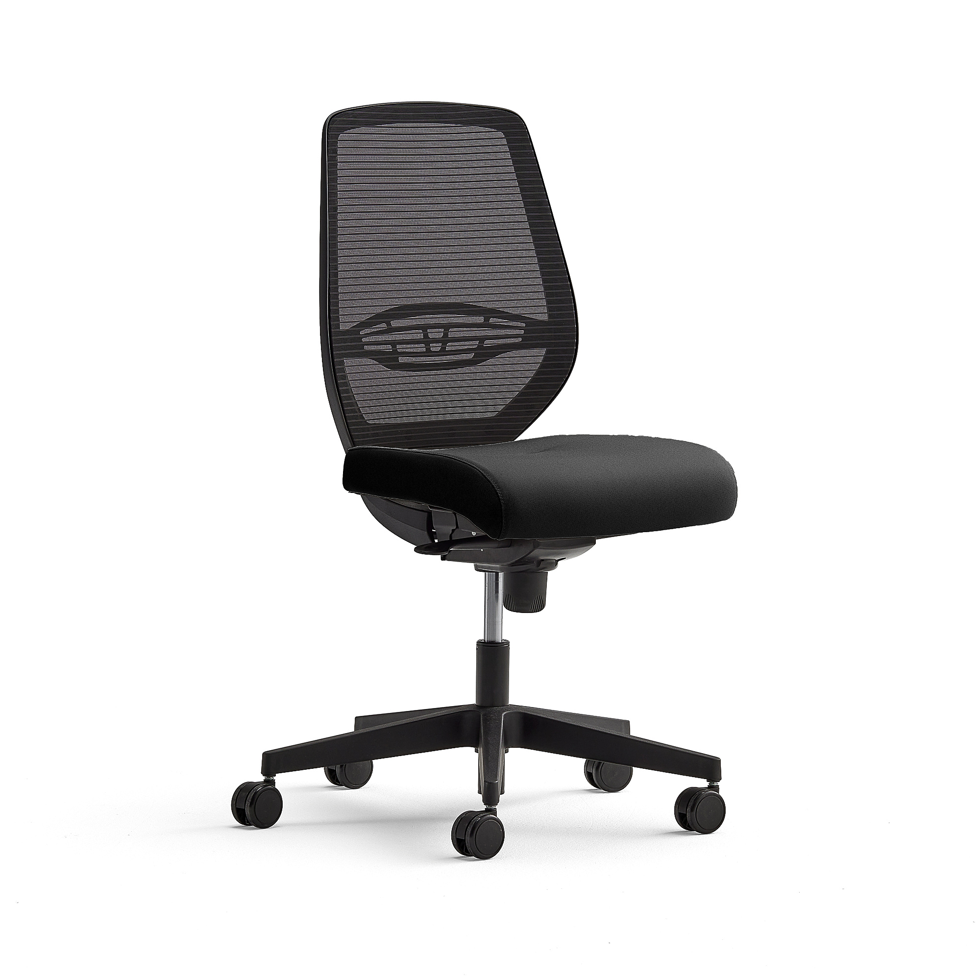 Office chair with long deals seat depth