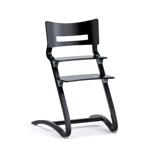 Children's high chair LEANDER CLASSIC, black