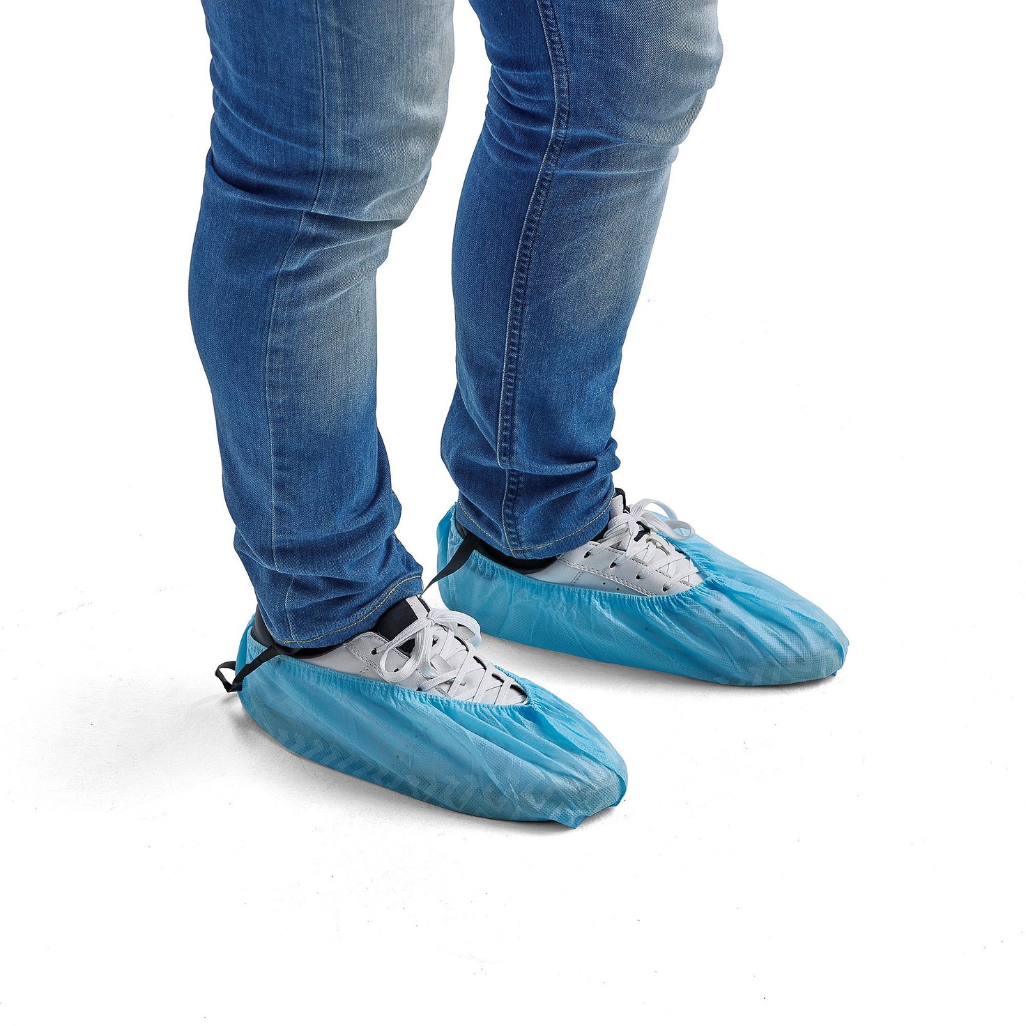 ESD shoe cover, 50pack, nonwoven, onesizefitsall, blue AJ Products