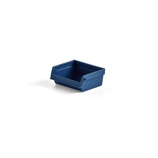 Plastový box AJ 9000, séria 9076, 96x105x45 mm, modrý