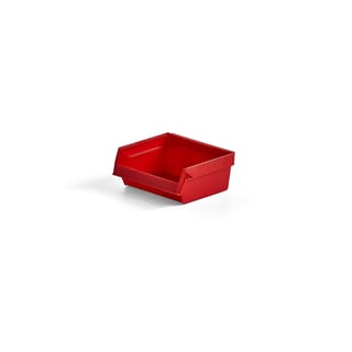 Multi purpose stores bin AJ 9000, 9076 series, 96x105x45 mm, red
