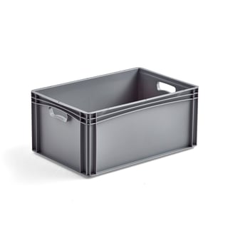 Plastic box AJ EURO, 52 L, 600x400x270 mm