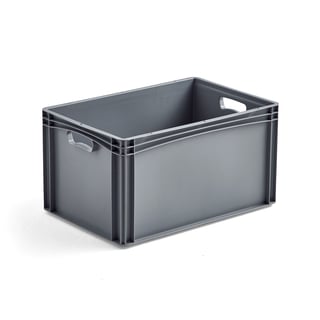 Plastic box AJ EURO, 62 L, 600x400x320 mm