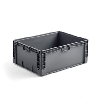 Plastic box AJ EURO, 123 L, 800x600x320 mm