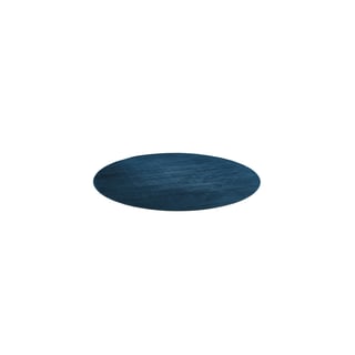 Kulatý koberec KEVIN, Ø 2000 mm, modrá
