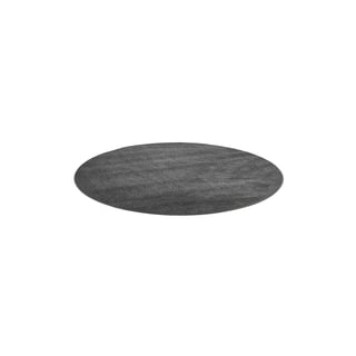 Okrúhly koberec KEVIN, Ø 2500 mm, šedá